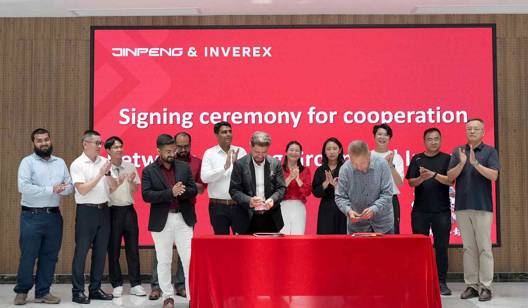 Jing Peng Group Chairman and CEO Visit to Inverex